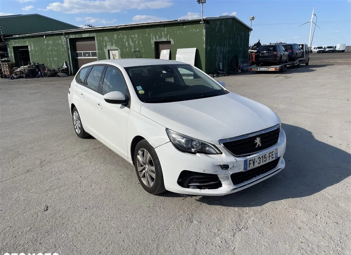 Peugeot 308 cena 33750 przebieg: 68000, rok produkcji 2020 z Wyrzysk małe 529